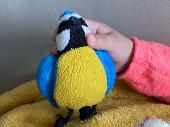 "Birdie" a little bird soft toy was lost @clivedenhouse at the weekend. Last kno