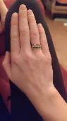 I lost a gold ring on Sunday either in Canary Wharf whilst watching the London M