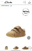 Lost one prewalker baby shoe. (Right one). Brown with two Velcro straps. Clarks