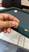 Lost one side of gold and diamond earing somewhere between Canary wharf to St Jo