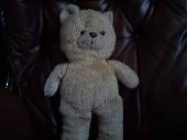FOUND

This is Tedward. He's been my bear for 37 years. At the end of October/
