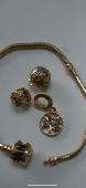 Hello my daughter lost her Pandora bracelet gold with 2 charm she was travelling