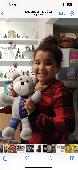 Lost memorial bear at Spring Hill Suites at Seaworld Orlando. The bear is made o