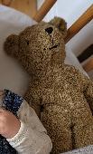 Reggie Bear went missing yesterday. He is my 2 year old daughters teddy bear and