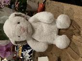 White Bunny about 30 cms in height