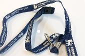 I lost 2 keys on a navy blue Birmingham city university lanyard. It also had a g