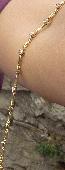 Lost my gold bracelet in Llandudno near the pier opposite to car parking of cabl