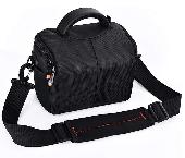 Lost a black camera bag with a Nikon D5600 camera, multiple memory cards, and an