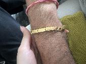 I lost my gold bracelet around soho last night 