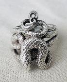 I lost my coiled snake ring somewhere between Kennington Station and Brandon Str