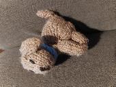 Found in IKEA carpark in Sheffield. Clearly a homemade toy with sentimental valu