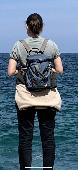 I lost my blue rucksack this morning at sometime around 10.50 on our journey bet