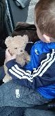 We left my sons beloved Teddy in the bus number 25 to herriot University. Betwee