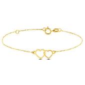 I've lost a very important item for me, a thin golden bracelet with two hearts c
