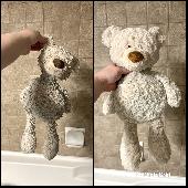 FOUND TEDDY BEAR. This is a LONG SHOT but last year, February 2023, I found this