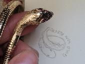 I lost my grandmothers distinctive gold Snake ring last night (8th March) in the