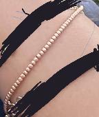 Hello, I lost my rose gold bracelet on the District line. It has a hand amulet a