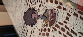 A small acrylic standee, around 2 to 3 cm. I have the bottom part with me right 