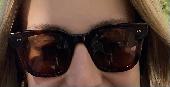 Hi, I lost my sunglasses around 6-7 PM last night. They are brownish-black (tort